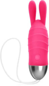 Masażer erotyczny, wibrator - jajko wibracyjne o kształcie króliczka - stymulacja punktu g - 75958890 