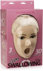 Dmuchana lalka 3d z termoplastyczną głową 3 sex otwory - 72375189