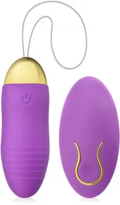 Bezprzewodowe jajko waginalne 20 programów sex wibracji + ładowarka – 76833723