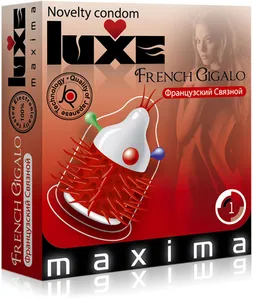 Luxe maxima french gigalo - prezerwatywy dla prawdziwego francuskiego amanta - 78858100