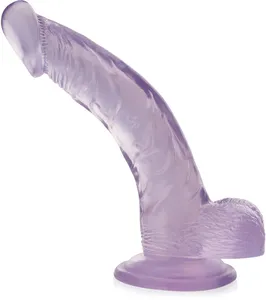 Sterczące dildo wygięty penis imponujący dong - 71907528