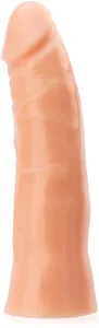 Giętkie dildo z wejściem na wibrator sztuczny penis – 77706530