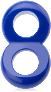 Elastyczny pierścień podwójny ring na penisa i jądra – 73867620