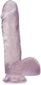 Duże dildo z jądrami penis na przyssawce - 74613376