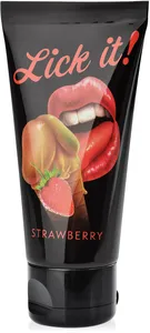 Lick-it erdbeere - do miłości oralnej 100ml dsr 0620602