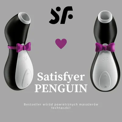 Satisfyer Penguin - bestseller wśród powietrznych masażerów łechtaczki!